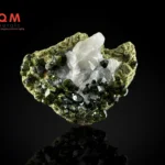 Demantoid Garnet with Calcite Combine