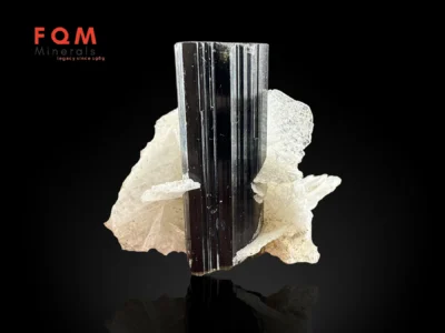 Exquisite Green Cap Tourmaline with Star Feldspar