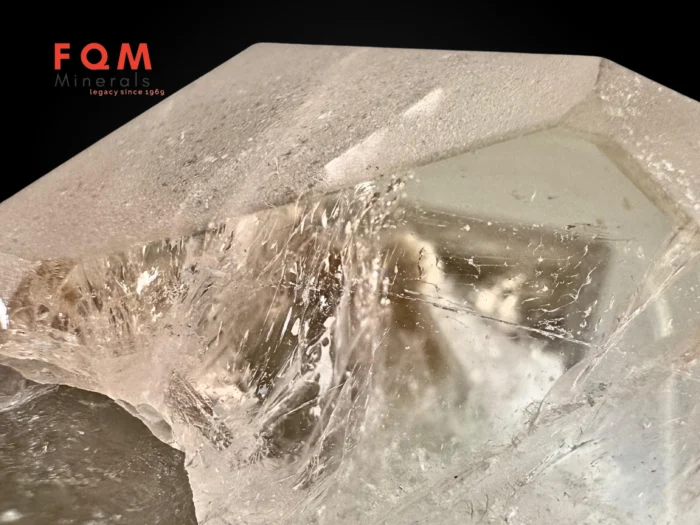 Peach Morganite with Smoky Quartz, Tantalite & Lepidolite - Image 4