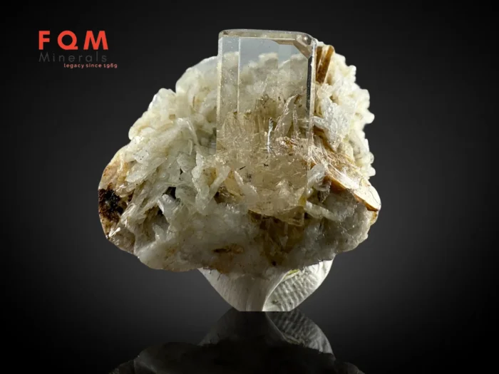 Topaz on Cleavelandite from Skardu Pakistan - Image 2