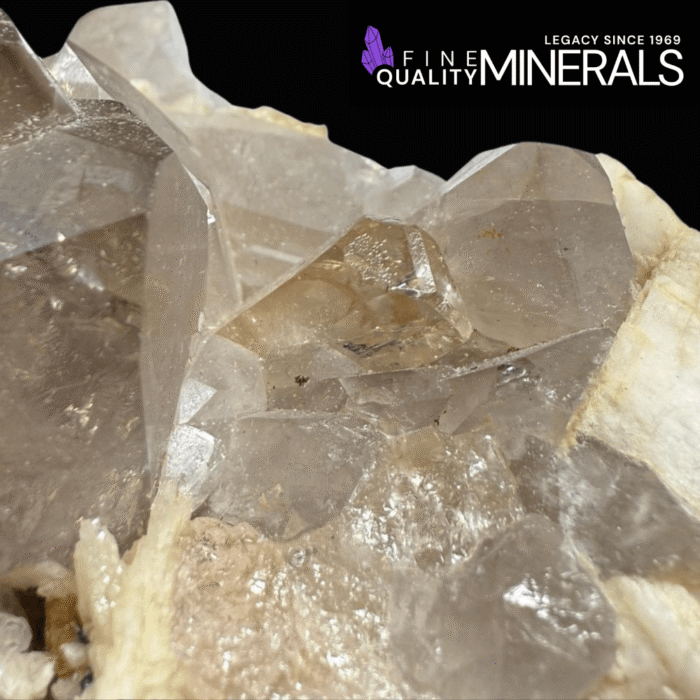 Topaz with Aquamarine & Quartz for Sale – Skardu Valley Mineral Specimen - Image 4