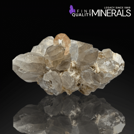 Topaz with Aquamarine & Quartz for Sale – Skardu Valley Mineral Specimen