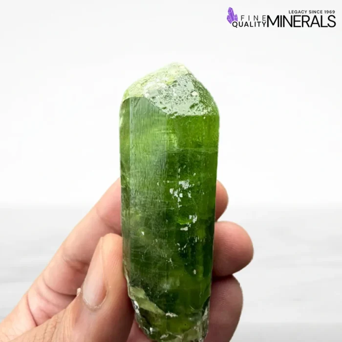 Peridot Crystal 86g from Supat Valley Pakistan | Natural Green Gemstone Specimen - Image 3