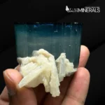 Rare Tabular Blue Tourmaline Specimen - Paprok - Image 3