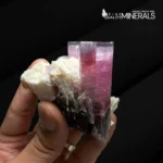 Aesthetic Tourmaline Specimen on Cleavelandite Matrix - Paprok - Image 4