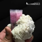 Aesthetic Tourmaline Specimen on Cleavelandite Matrix - Paprok - Image 5