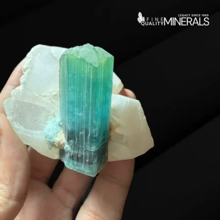 Tourmaline with Quartz combined