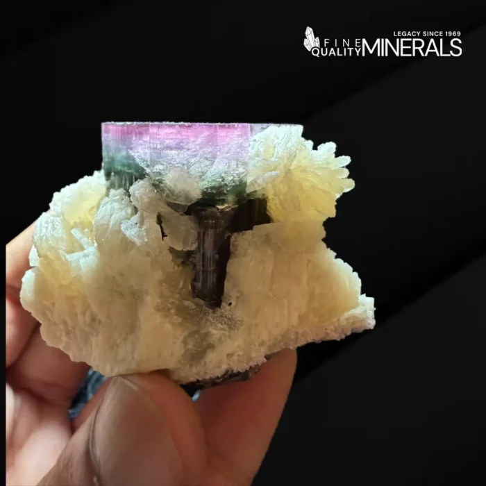 Premium Watermelon Tourmaline Specimen - Paprok Valley - Image 3
