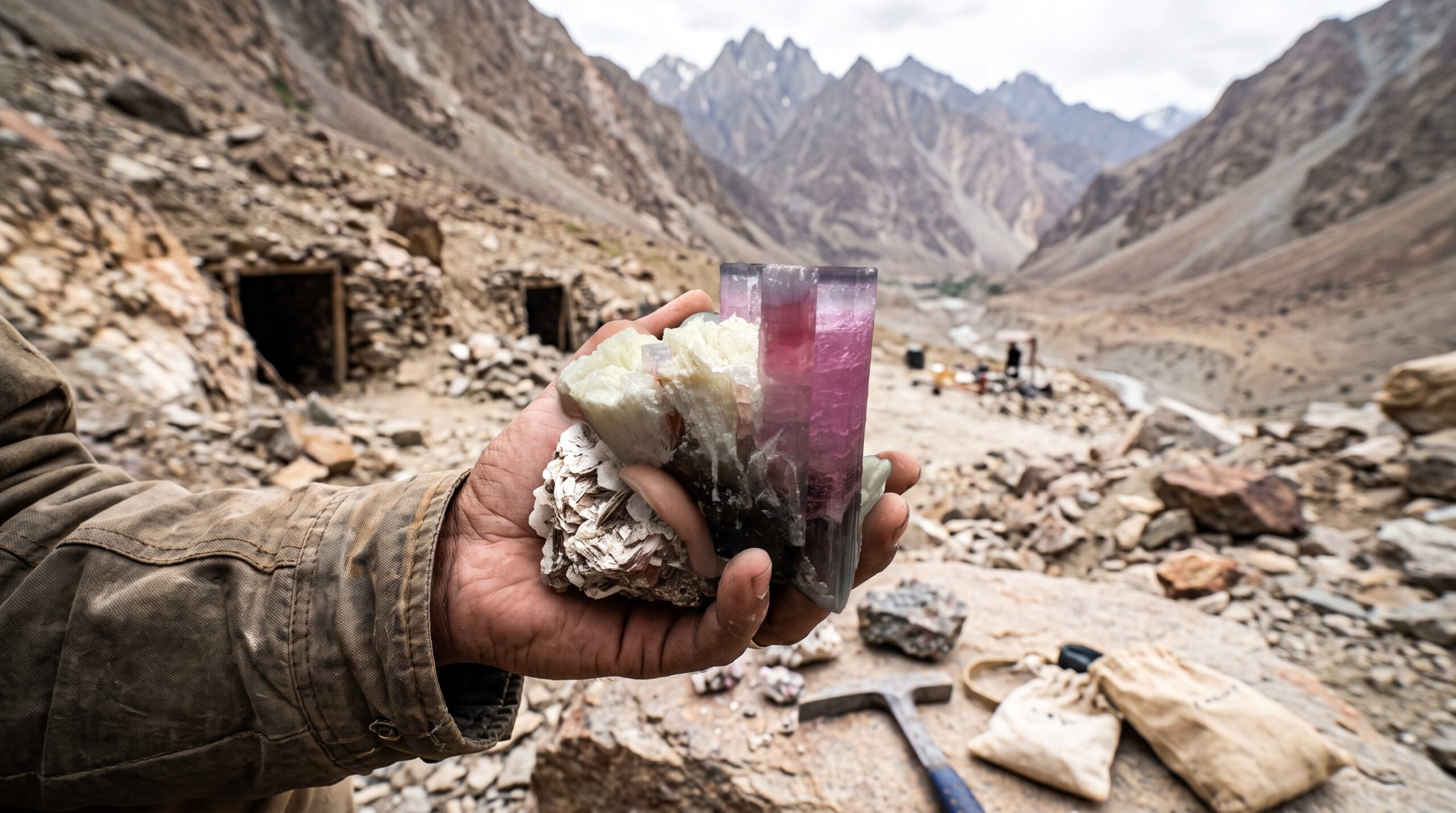 Natural Tourmaline Crystals - Fine Quality Minerals